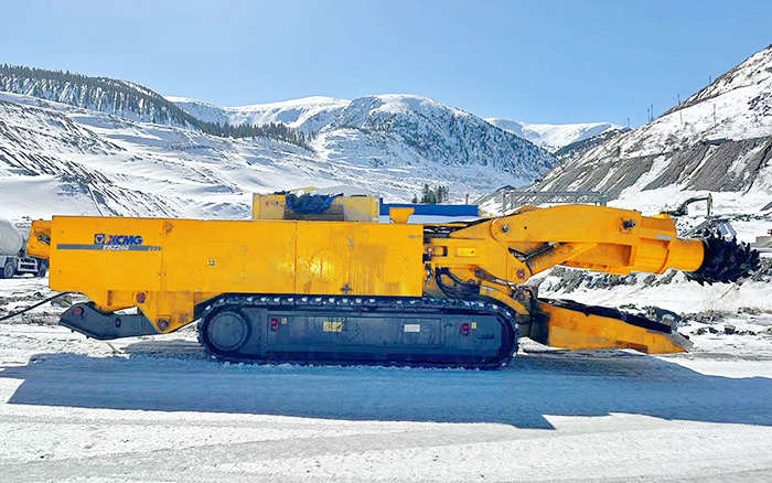 F10硬巖，徐工EBZ260單日掘進(jìn)破9米！