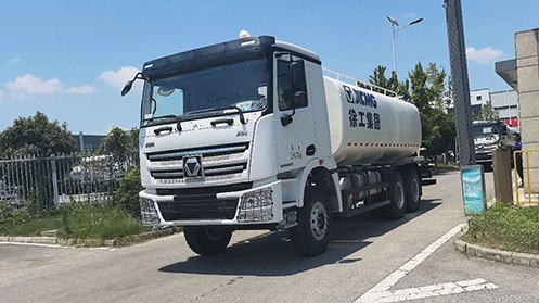 20余臺徐工灑水車再出海！這一站—>非洲塞內(nèi)加爾