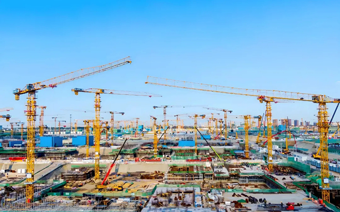 千年大計(jì) | 徐工群塔擎起雄安未來(lái)城！