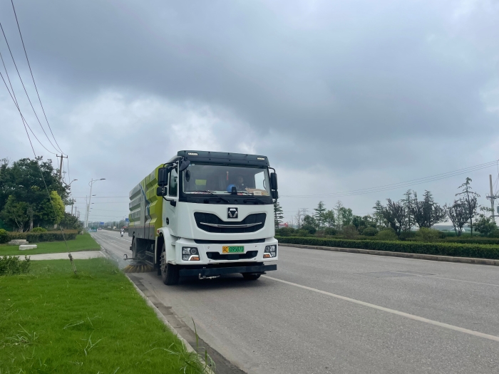 多拉快跑不費電！一起看看徐州街頭的“綠色衛(wèi)士”